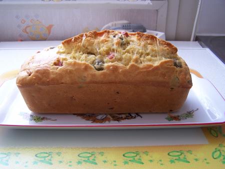 Cake aux olives